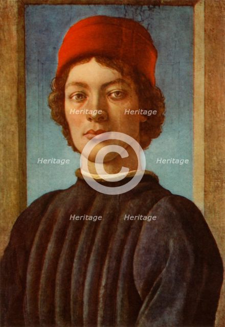 'Portrait of a Youth', c1485, (1937).  Creator: Sandro Botticelli.