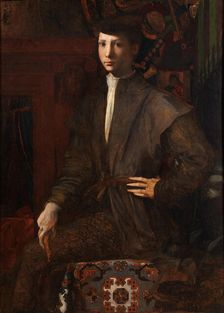 Portrait of a Youth, c1527. Creator: Rosso Fiorentino (1495-1540)