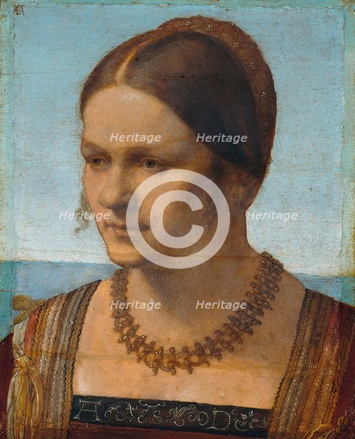 Portrait of a Young Venetian Lady, 1506. Artist: Dürer, Albrecht (1471-1528)