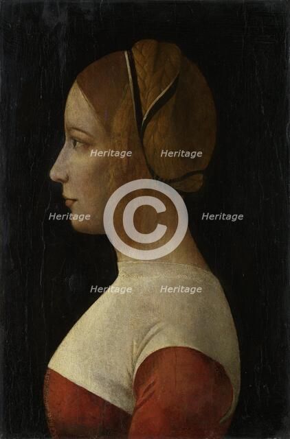 Portrait of a young Woman, 1480-1499. Creator: Anon.