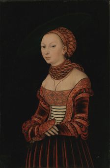 Portrait of a Young Woman , 1525. Creator: Cranach, Lucas, the Elder (1472-1553)