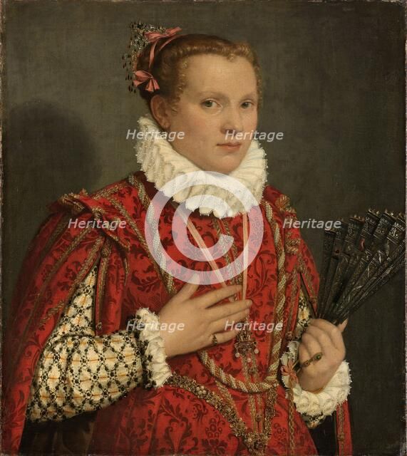Portrait of a young Woman, 1560-1578. Creator: Giovan Battista Moroni.