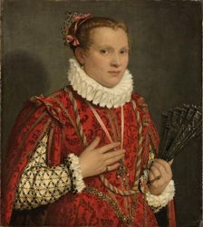 Portrait of a young Woman, 1560-1578. Creator: Giovan Battista Moroni
