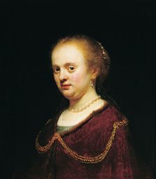 Portrait of a Young Woman , 1634. Creator: Rembrandt van Rhijn (1606-1669)