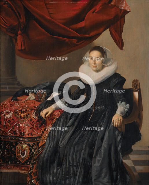 Portrait of a Young Woman, 1631. Creator: Thomas de Keyser.