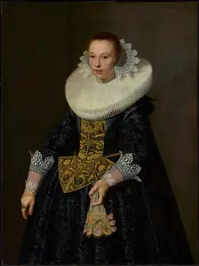 Portrait of a Young Woman, 1632. Creator: Nicolaes Eliasz Pickenoy
