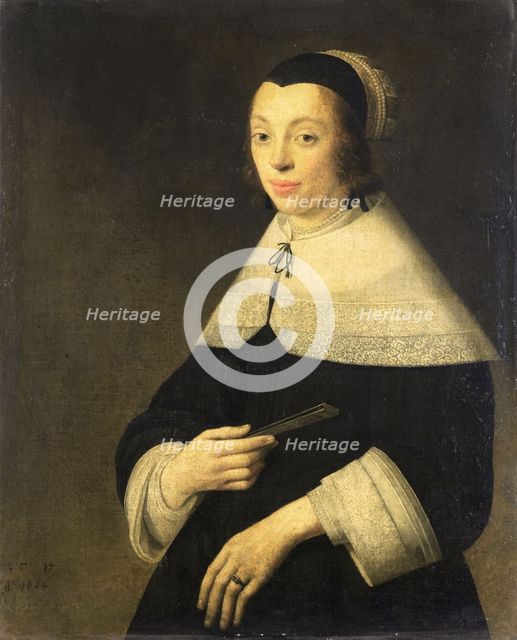 Portrait of a Young Woman, 1654. Creator: Anthonie Palamedesz.