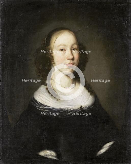 Portrait of a young Woman, 1665. Creator: Nicolaes Maes.