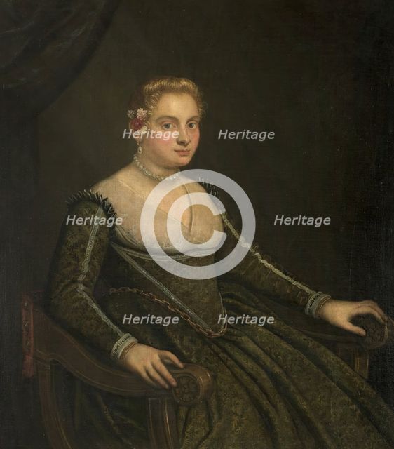 Portrait of a Young Woman, 16th century. Creator: Jacopo Tintoretto.