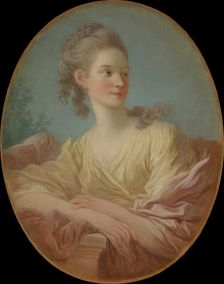 Portrait of a Young Woman, 1770s. Creator: Jean-Honore Fragonard