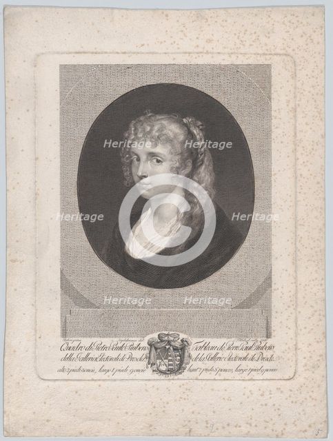 Portrait of a young woman, 1786. Creators: Crescentius Josephus Johannes Seydelmann, Christian Friedrich Stölzel.