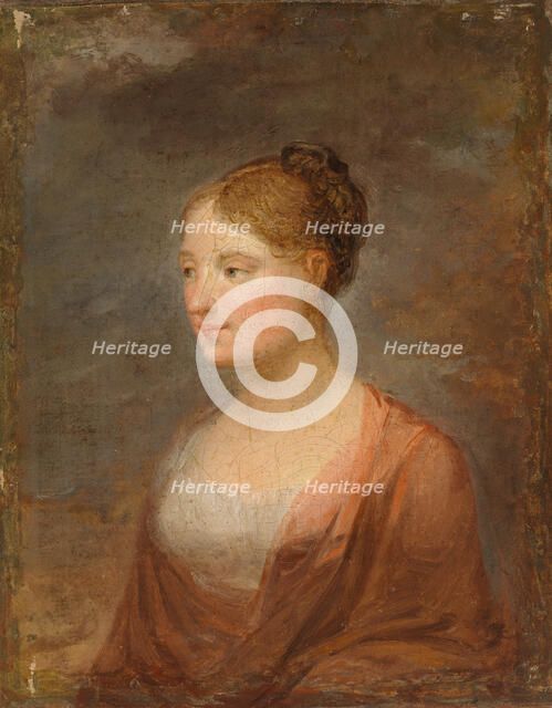 Portrait of a Young Woman, 1809. Creator: Alexander Lauréus.