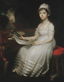 Portrait of a Young Woman, 1801. Creator: Mather Brown