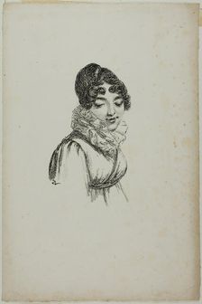 Portrait of a Young Woman, 1817–20. Creator: Vivant Denon