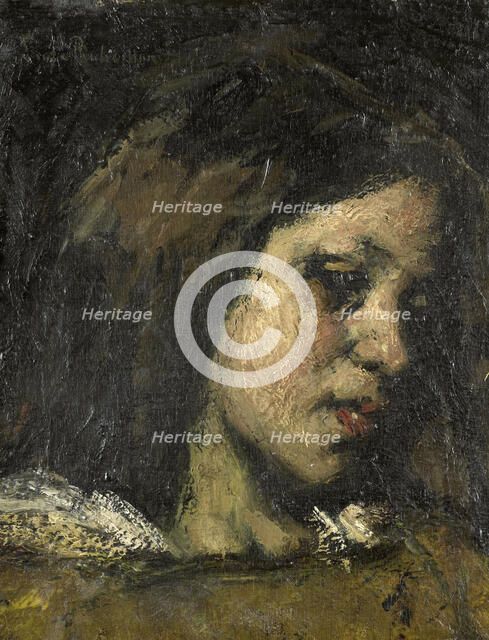 Portrait of a Young Woman, 1875-1922. Creator: Susanne Robertson.