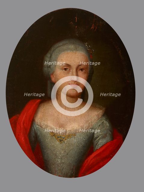 Portrait of a Young Woman, 18th century. Creator: Unknown.
