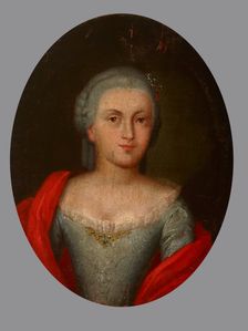 Portrait of a Young Woman, 18th century. Creator: Unknown