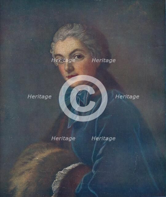 'Portrait of a Young Woman', 18th century. Artist: Francois Boucher.