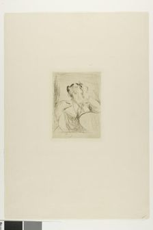 Portrait of a Young Woman (The American Girl), 1894. Creator: Edvard Munch