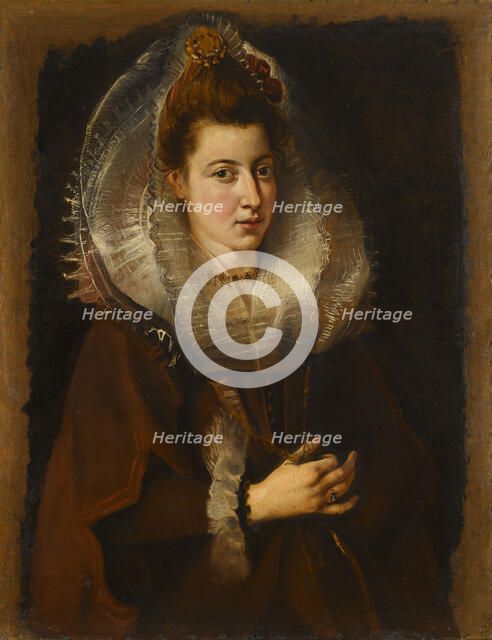 Portrait of a Young Woman with a chain, 1605-1606. Creator: Rubens, Pieter Paul (1577-1640).