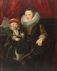 Portrait of a Young Woman with a Child, 1620. Creator: Anthony van Dyck