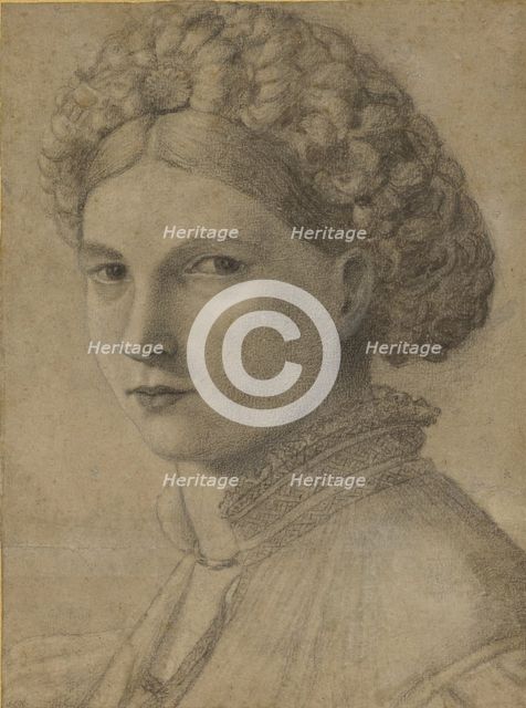 Portrait of a Young Woman, about 1520-1525. Creator: Andrea Previtali.