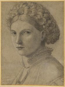 Portrait of a Young Woman, about 1520-1525. Creator: Andrea Previtali