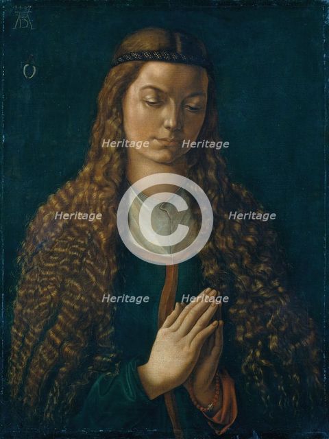 Portrait of a young woman. Artist: Dürer, Albrecht (1471-1528)