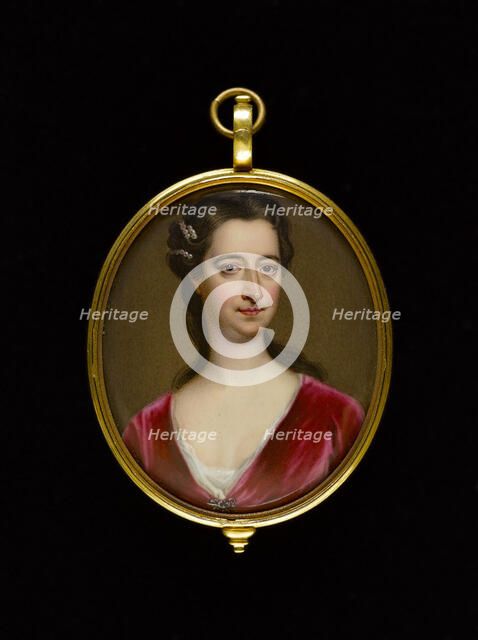 Portrait of a young woman, between 1700 and 1750. Creator: English School.