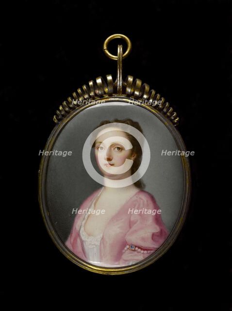 Portrait of a young woman, between 1700 and 1750. Creator: English School.