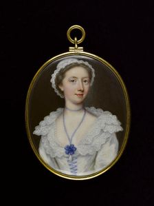 Portrait of a young woman, between 1700 and 1750. Creator: English School