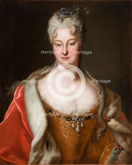 Portrait of a Young Woman, between 1710-1730. Creator: Unknown.