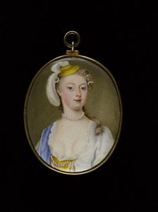 Portrait of a young woman, between 1725 and 1750. Creator: English School