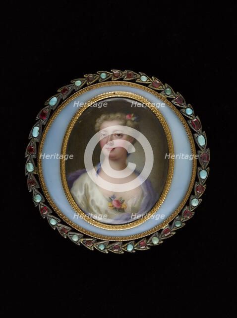 Portrait of a young woman, between 1725 and 1750. Creator: English School.