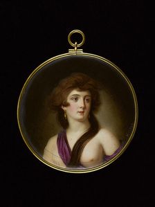 Portrait of a young woman, between 1790 and 1810. Creator: Christian Kanz