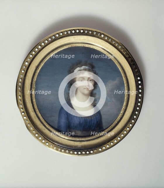Portrait of a young woman, between 1794 and 1795. Creator: Jean Baptiste Jacques Augustin.