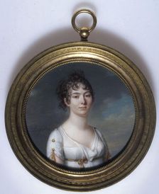 Portrait of a young woman, between 1804 and 1815. Creator: Jean Baptiste Jacques Augustin