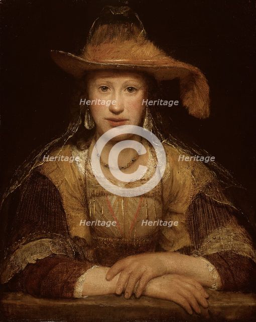 Portrait of a Young Woman, c. 1690. Creator: Aert de Gelder.