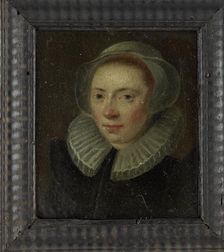 Portrait of a young Woman, c.1590. Creator: Anon