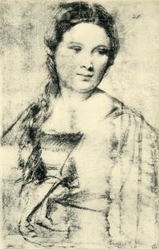 Portrait of a young woman, c1515, (1943). Creator: Titian