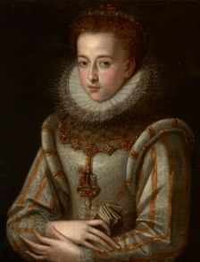 Portrait of a Young Woman, c1600. Creator: Unknown