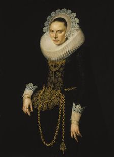 Portrait of a Young Woman, c1610s. Creator: Cornelis Pietersz. van der Voort