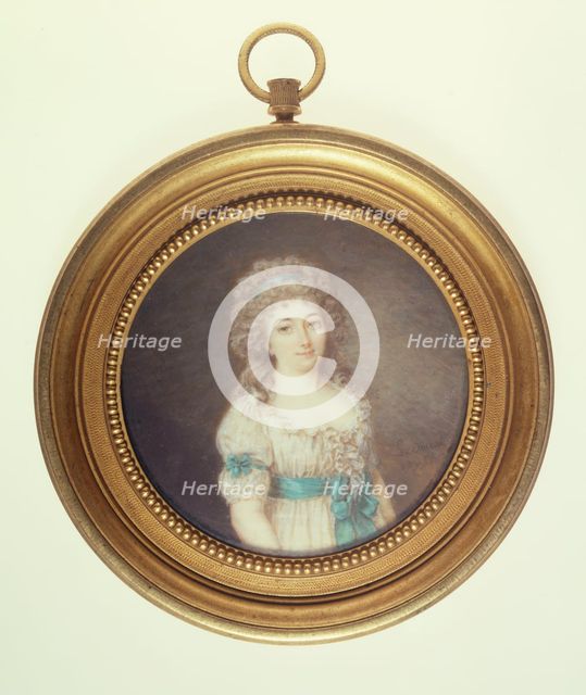 Portrait of a young woman, c1795. Creator: Jeanne Philiberte Ledoux.