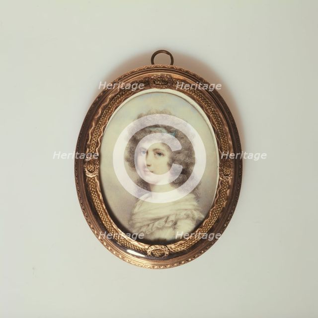 Portrait of a young woman, c1800. Creator: George Engleheart.