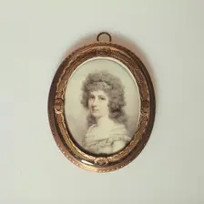 Portrait of a young woman, c1800. Creator: George Engleheart