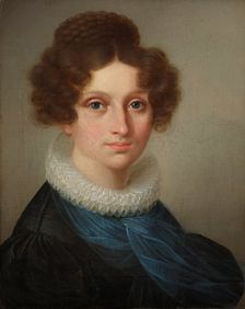 Portrait of a Young Woman, c1830. Creator: Unknown