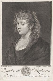 Portrait of a young woman, ca. 1745-76. Creator: Giuseppe Canale