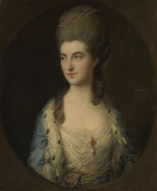 Portrait of a Young Woman, Called Miss Sparrow, 1770s. Creator: Thomas Gainsborough
