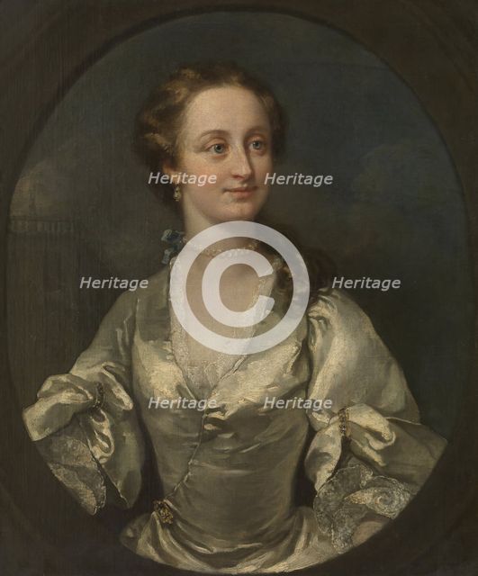 Portrait of a Young Woman. Creator: William Hogarth.