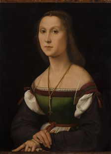 Portrait of a Young Woman (La Muta), ca 1507. Creator: Raphael (Raffaello Sanzio da Urbino) (1483-1520)